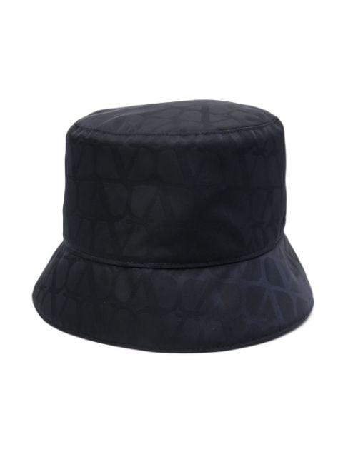 Toile Iconographe reversible bucket hat by VALENTINO