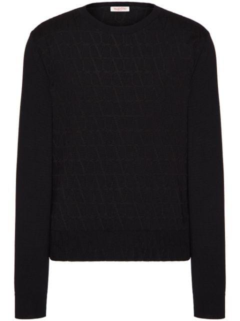 Toile Iconographe wool jumper by VALENTINO