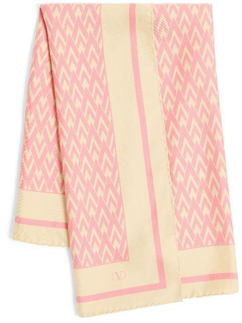 Toute La V scarf by VALENTINO