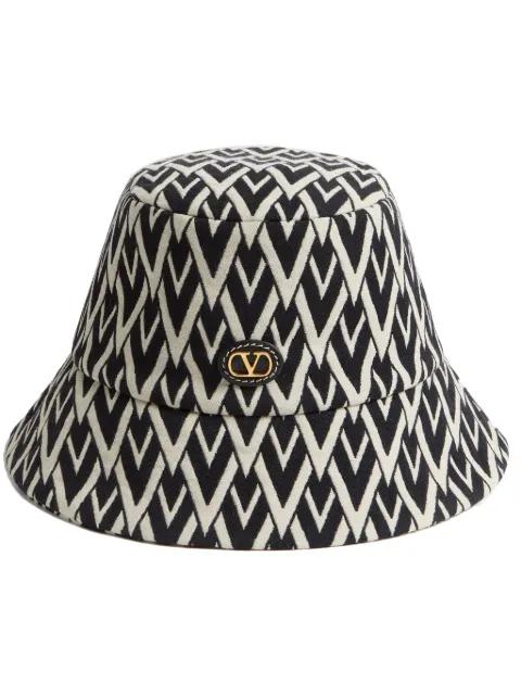 Toute La V wool bucket hat by VALENTINO
