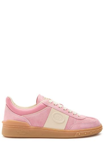 Upvillage panelled suede sneakers by VALENTINO