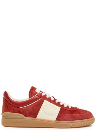 Upvillage panelled suede sneakers by VALENTINO