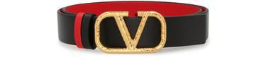 V Logo belt H.30 by VALENTINO