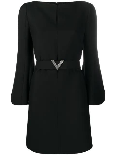 V belt dress by VALENTINO