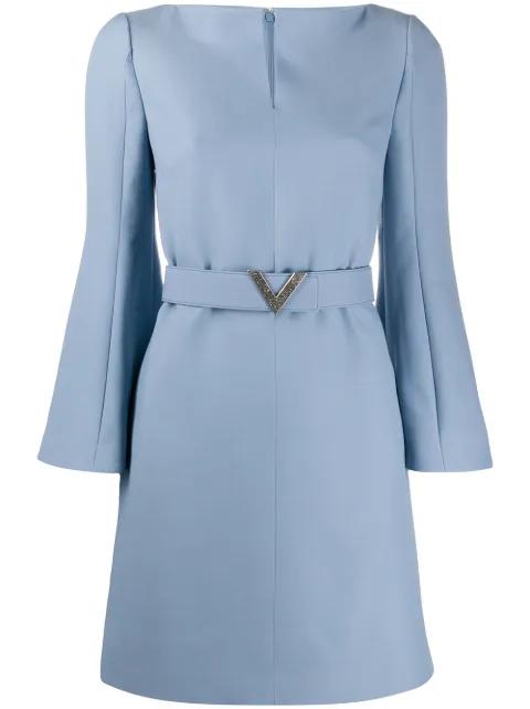 V belted dress by VALENTINO