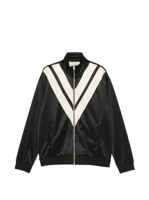 V-embellishment bomber jacket by VALENTINO