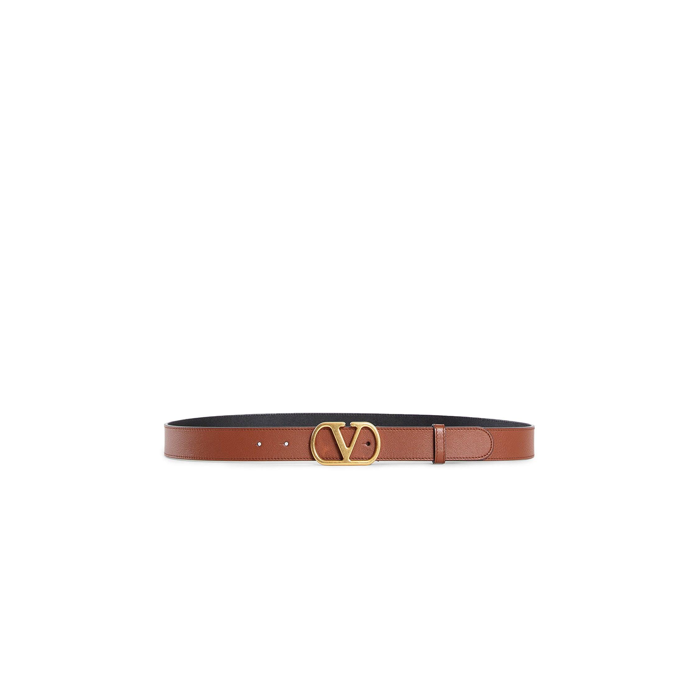 VALENTINO MAN BROWN BELTS by VALENTINO