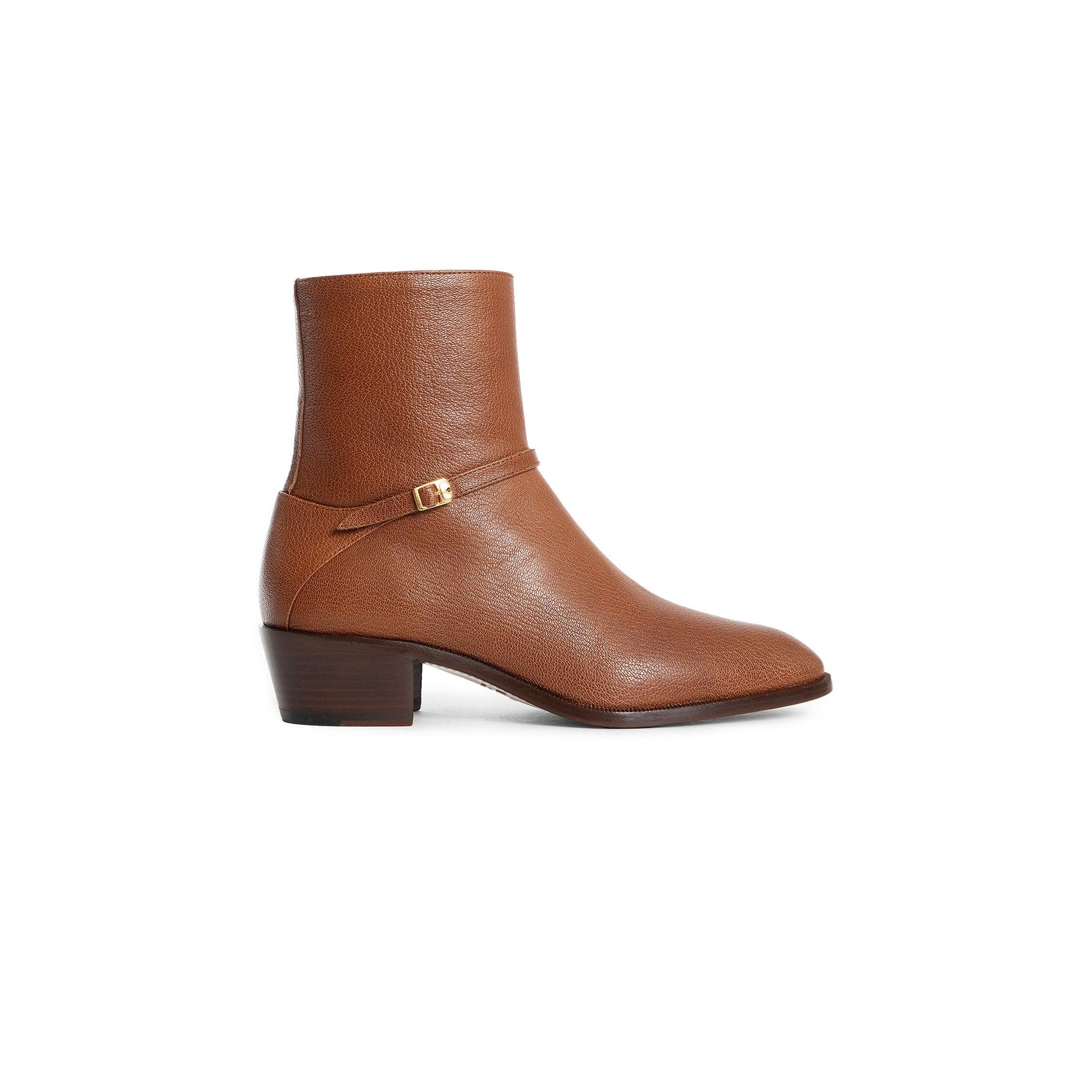VALENTINO MAN BROWN BOOTS by VALENTINO