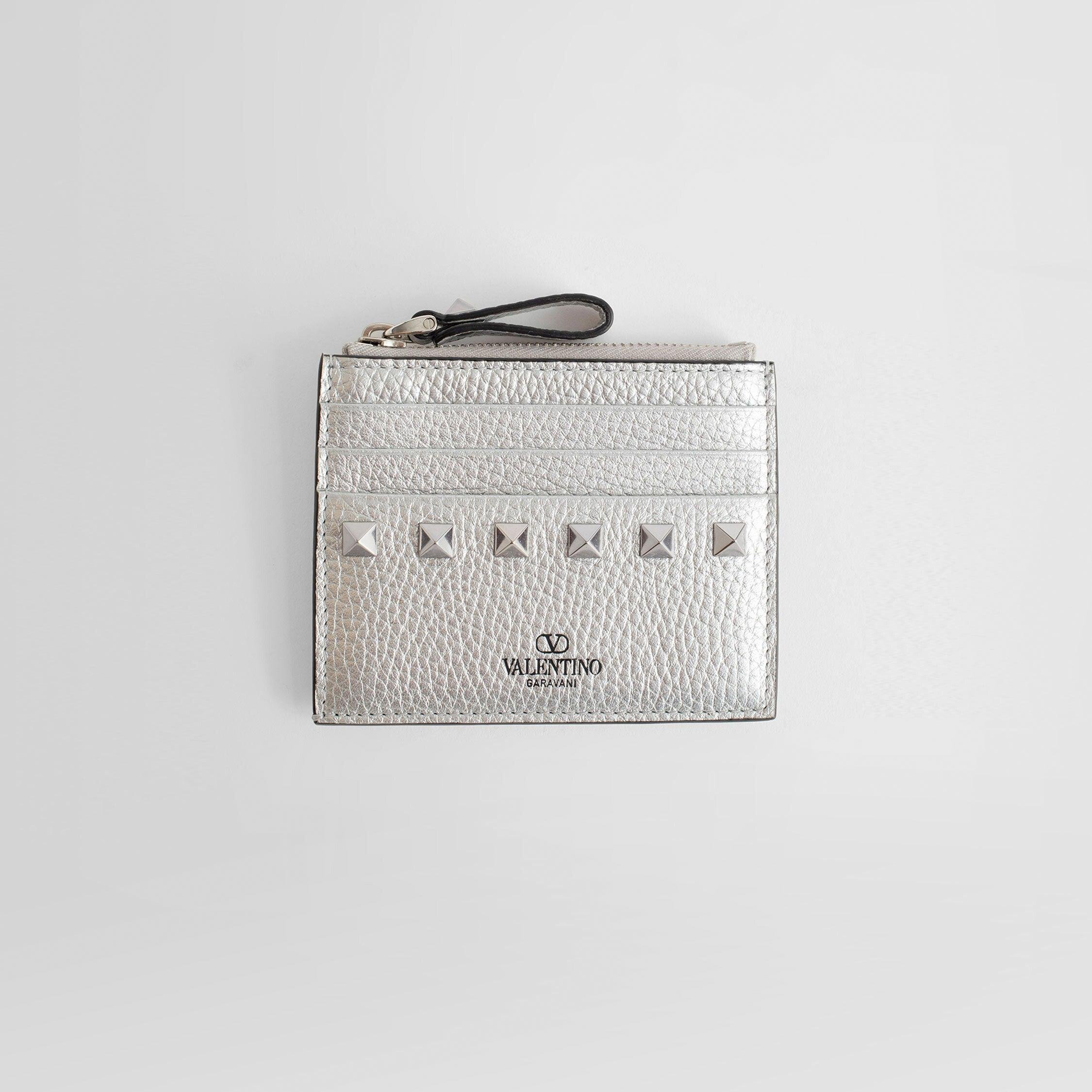 VALENTINO WOMAN SILVER WALLETS & CARDHOLDERS by VALENTINO