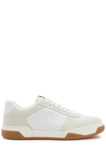 VG New Sneaker 1 panelled suede sneakers by VALENTINO
