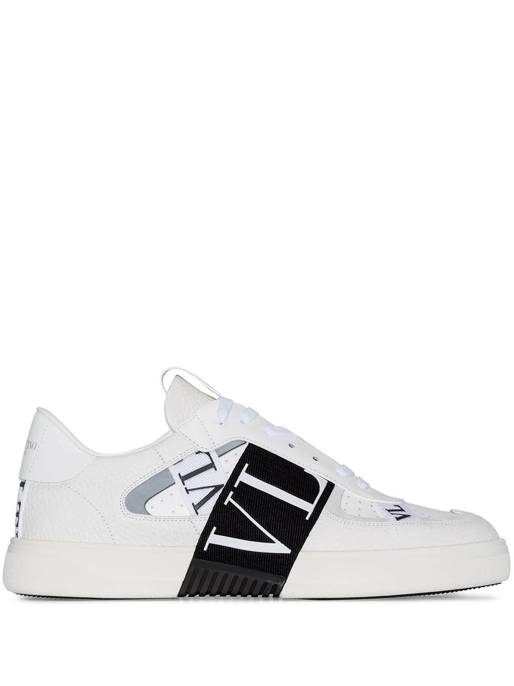 VL7N logo-strap sneakers by VALENTINO