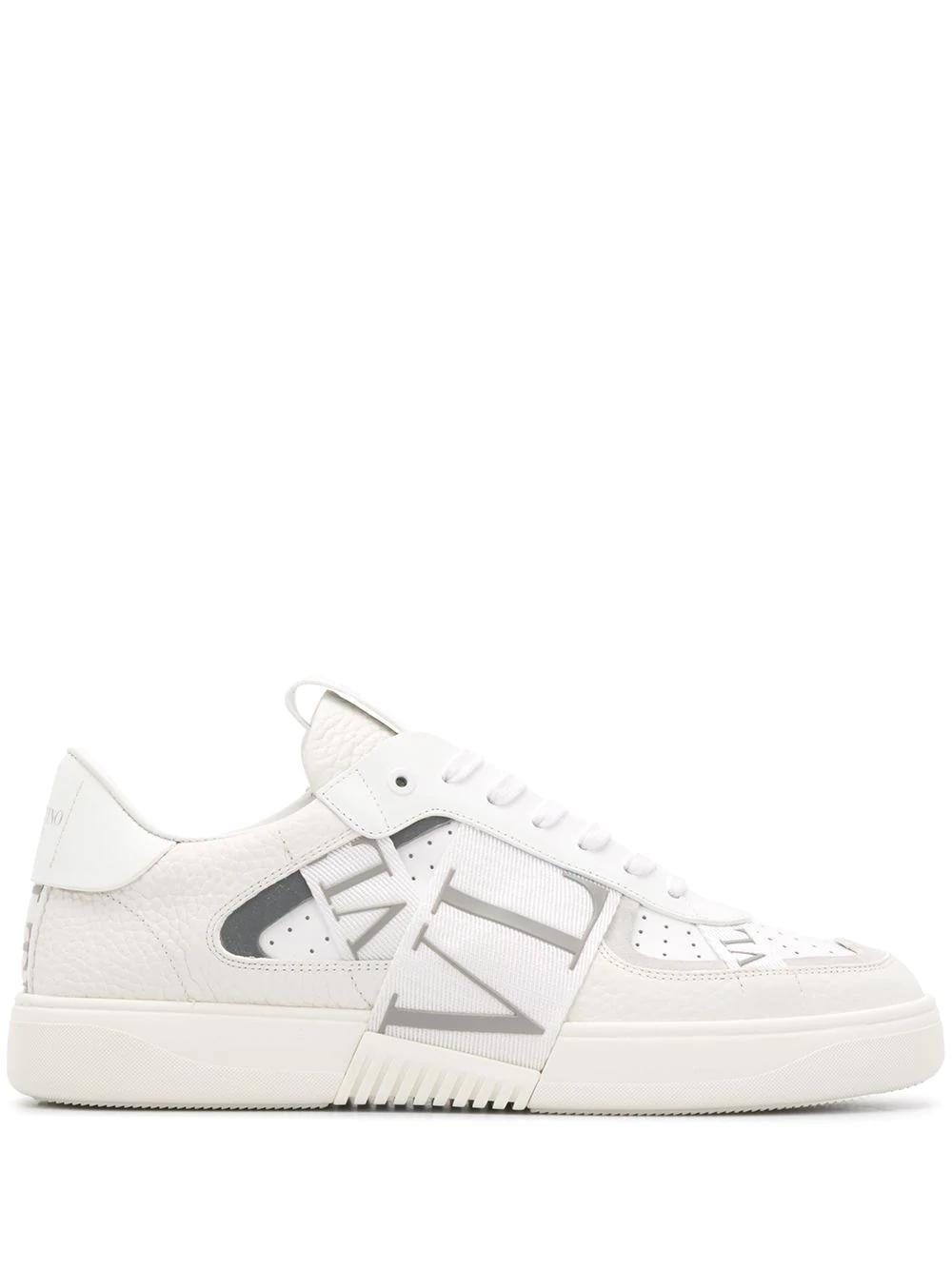 VL7n leather sneakers by VALENTINO