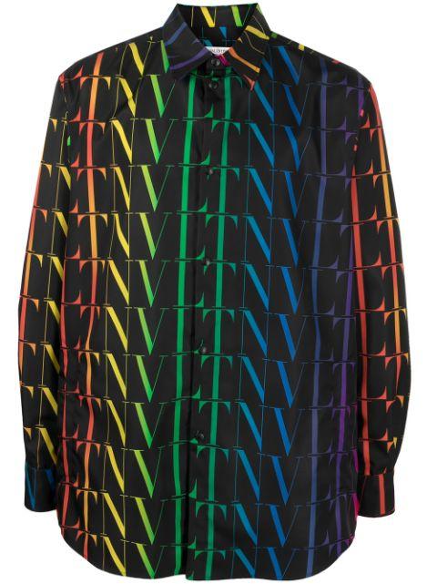 VLTN Times printed shirt by VALENTINO