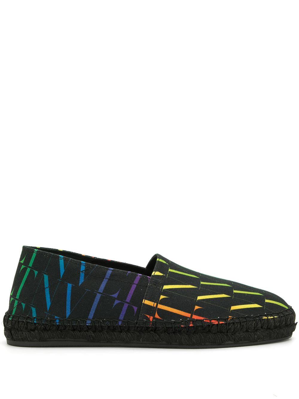 VLTN logo-print espadrilles by VALENTINO