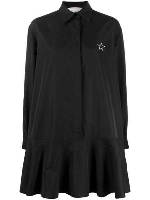 VLTNSTAR print shirt-dress by VALENTINO