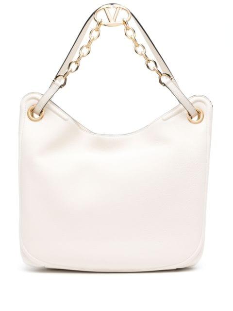 VLogo Moon leather tote bag by VALENTINO