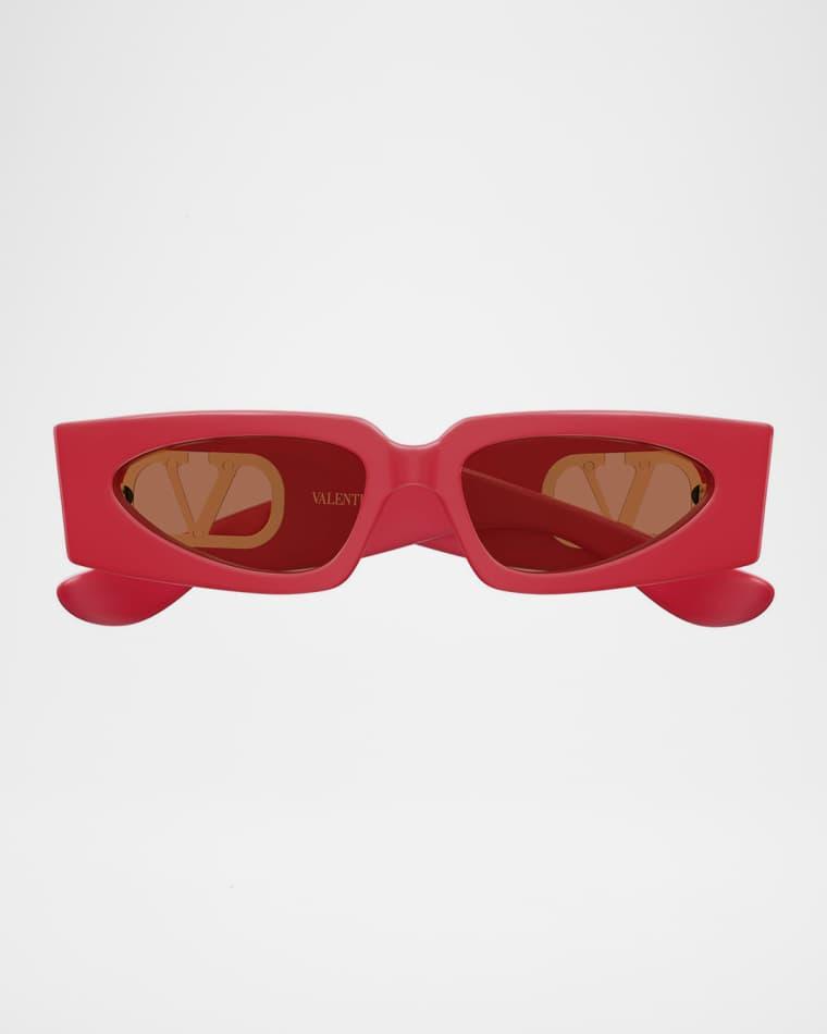 VLogo Signature 53mm Cat-Eye Sunglasses by VALENTINO