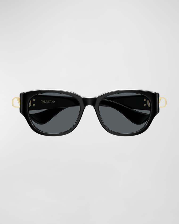 VLogo Signature 55mm Cat-Eye Sunglasses by VALENTINO