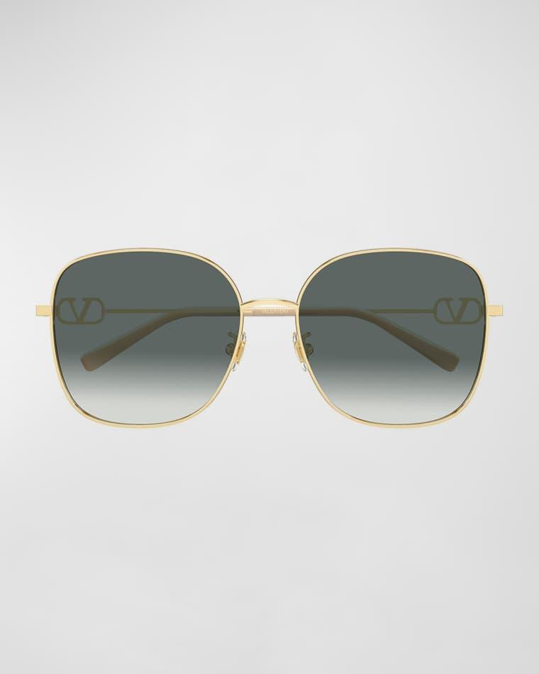 VLogo Signature 59mm Square Sunglasses by VALENTINO