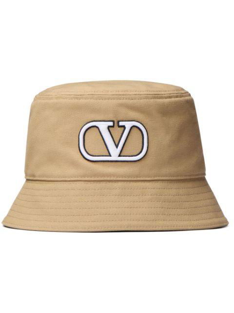 VLogo Signature bucket hat by VALENTINO