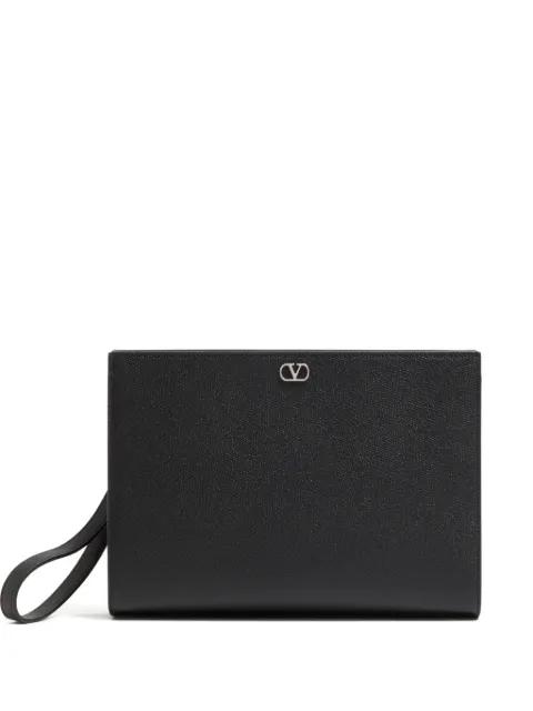 VLogo Signature clutch bag by VALENTINO