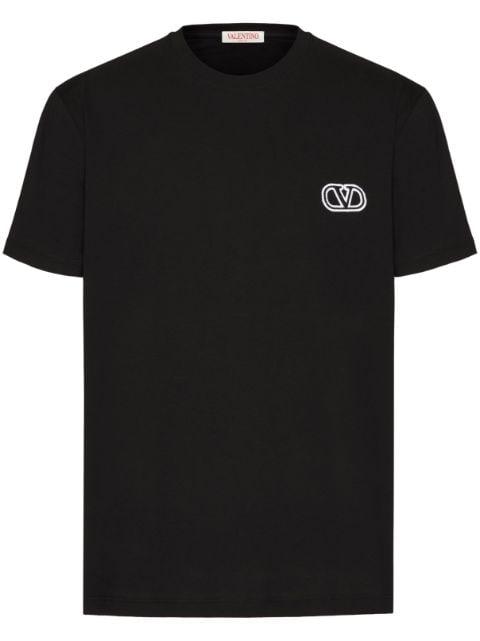 VLogo Signature cotton T-shirt by VALENTINO