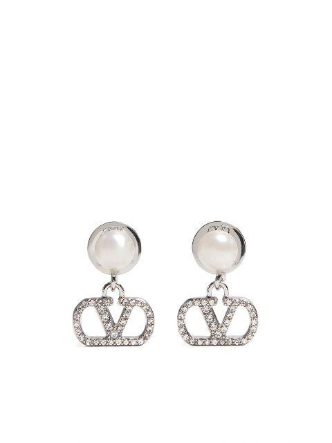VLogo Signature earrings by VALENTINO
