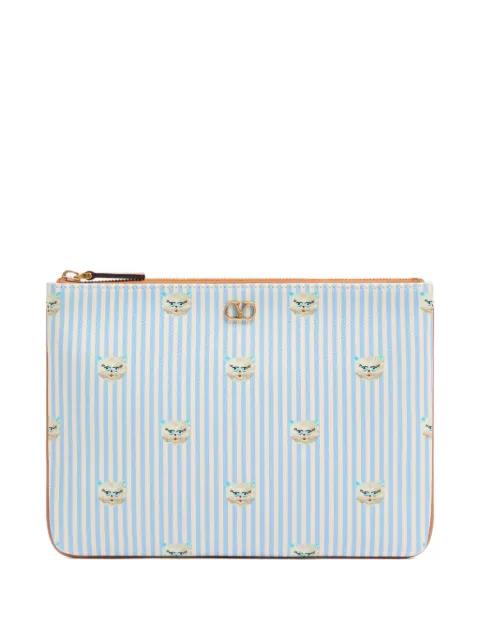 VLogo Signature pouch by VALENTINO