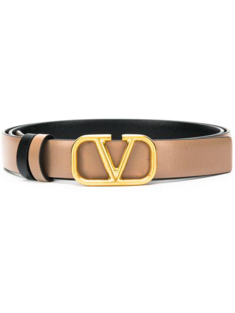 VLogo Signature reversible belt by VALENTINO