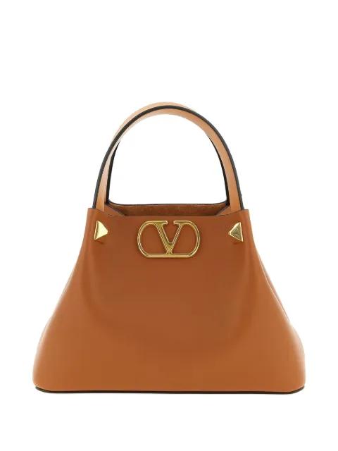 VLogo Signature rockstud tote bag by VALENTINO