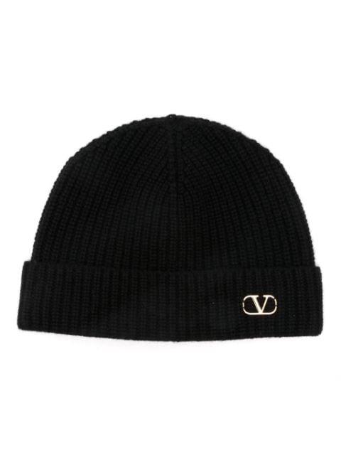 VLogo beanie hat by VALENTINO