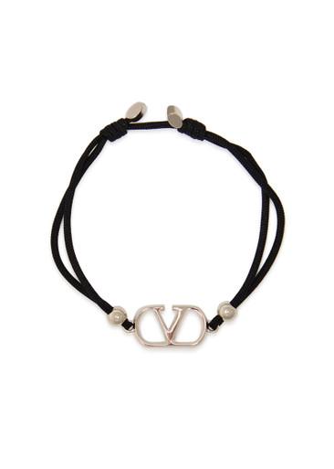 VLogo cord bracelet by VALENTINO