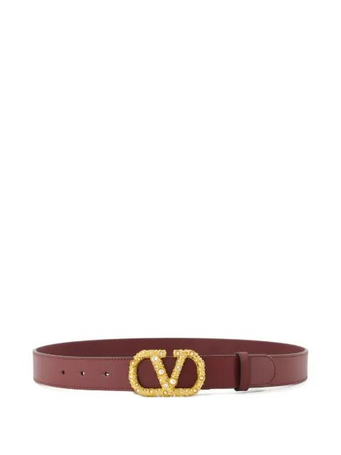 VLogo crystal belt by VALENTINO