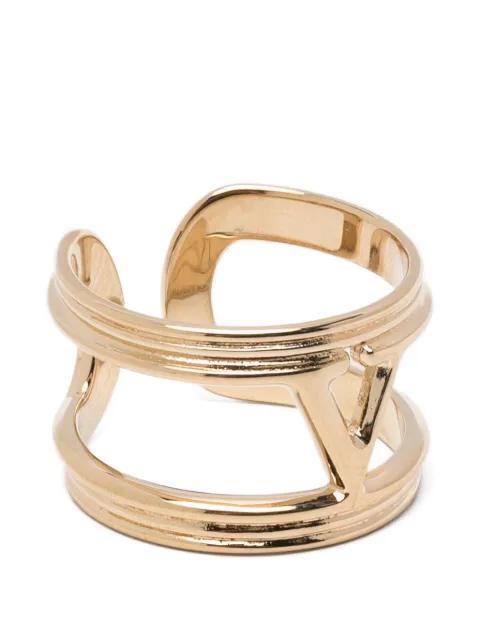 VLogo cut-out ring by VALENTINO