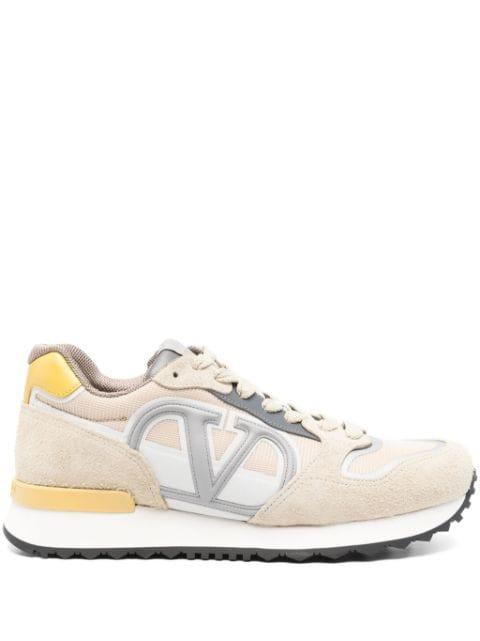 VLogo lace-up sneakers by VALENTINO