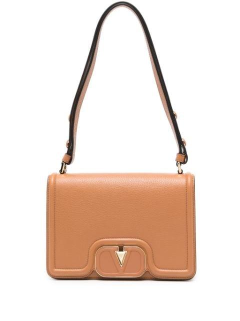 VLogo leather shoulder bag by VALENTINO