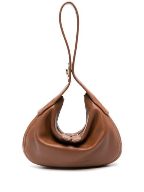 VLogo leather shoulder bag by VALENTINO