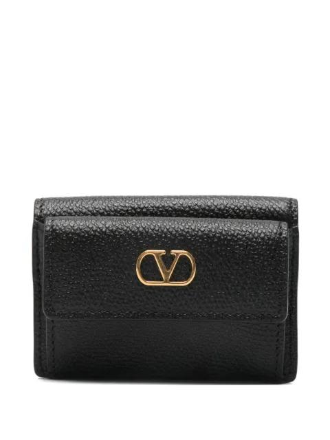 VLogo leather wallet by VALENTINO