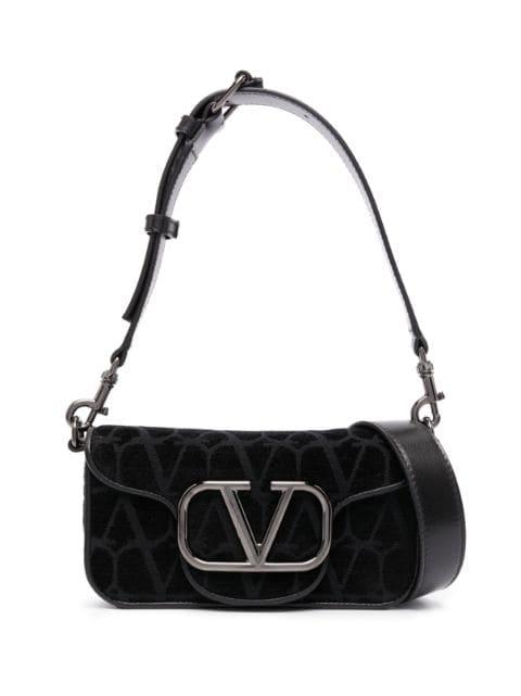 VLogo-monogram shoulder bag by VALENTINO