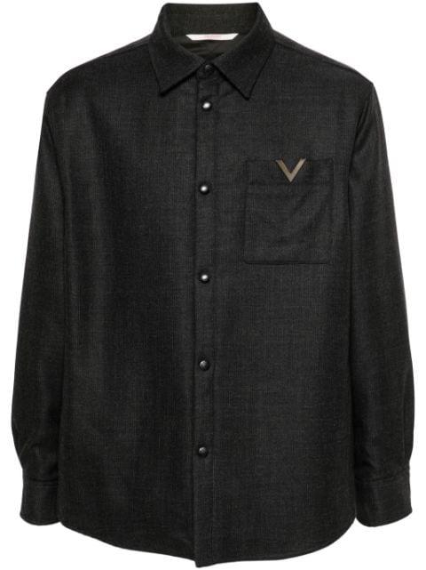 VLogo padded shirt jacket by VALENTINO