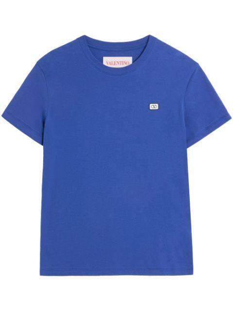 VLogo-patch T-shirt by VALENTINO