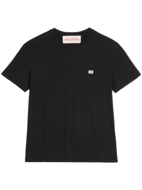 VLogo-patch T-shirt by VALENTINO