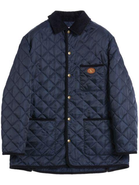 VLogo-patch jacket by VALENTINO