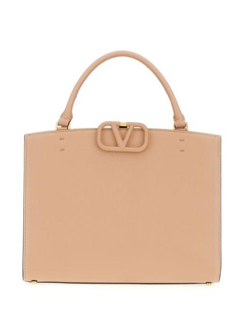 VLogo-plaque tote bag by VALENTINO