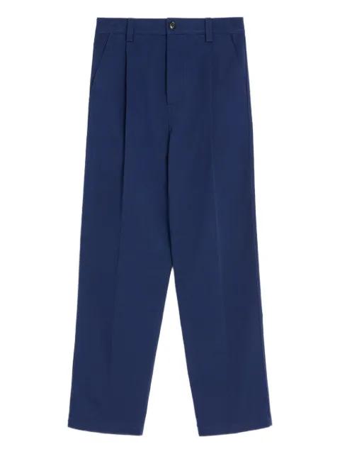 VLogo-signature cotton trousers by VALENTINO