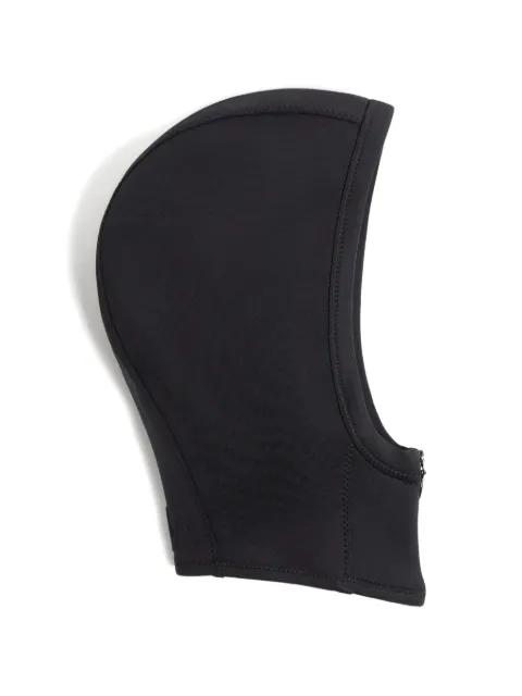 VLogo-signature jersey hood with zip by VALENTINO