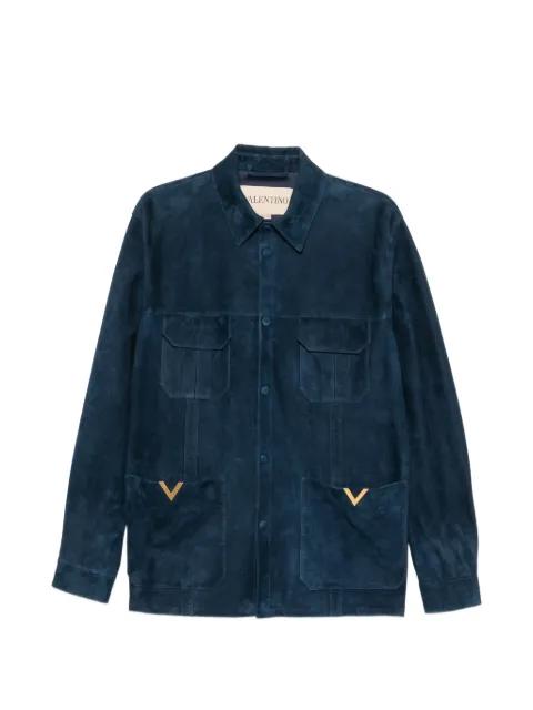 VLogo suede jacket by VALENTINO