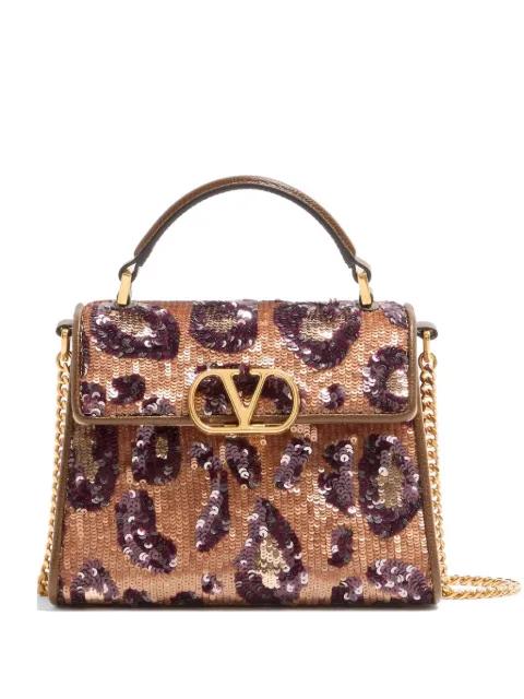 VSling mini embroidered animalier handbag by VALENTINO