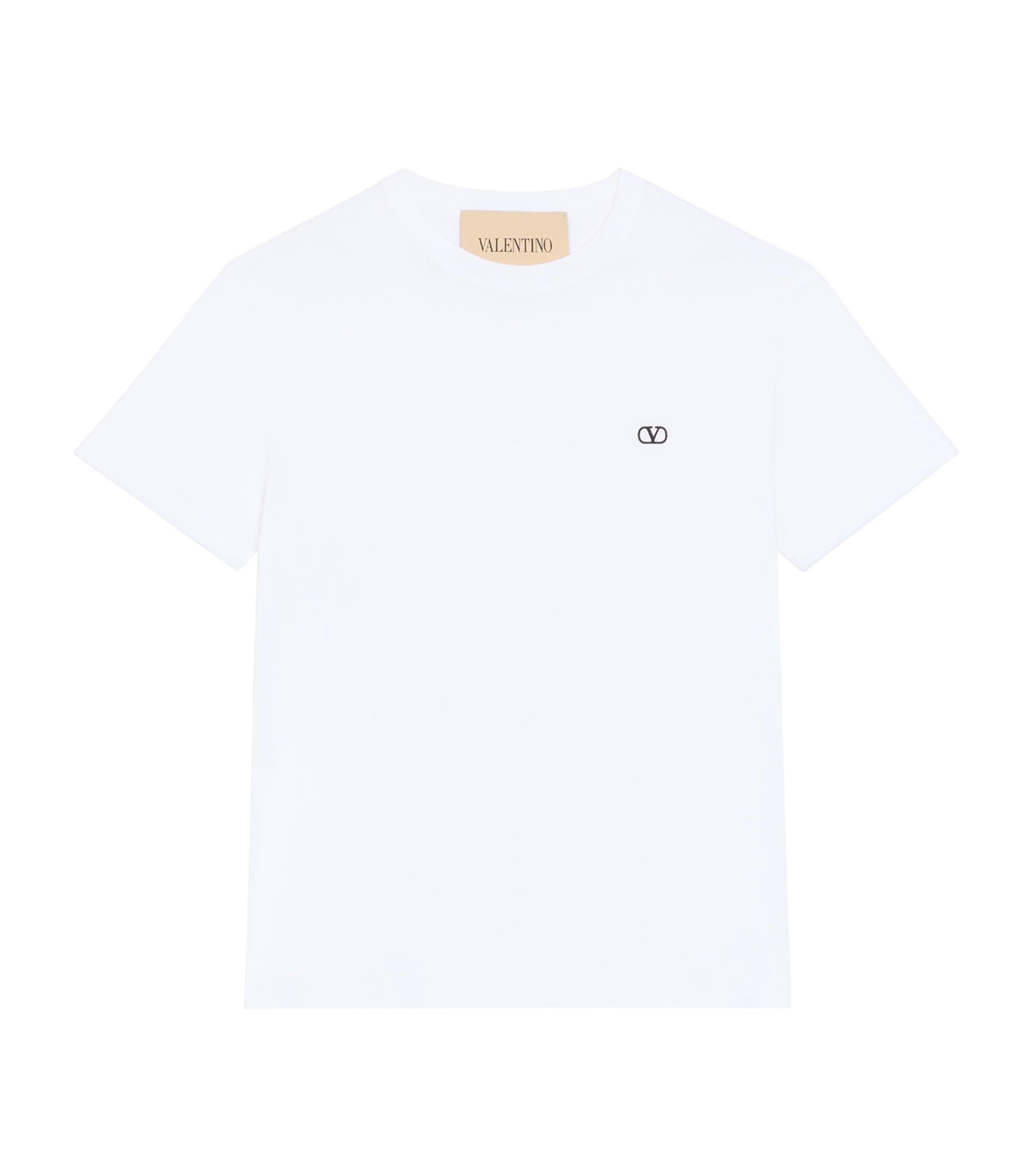 Valentino Cotton VLogo T-Shirt by VALENTINO