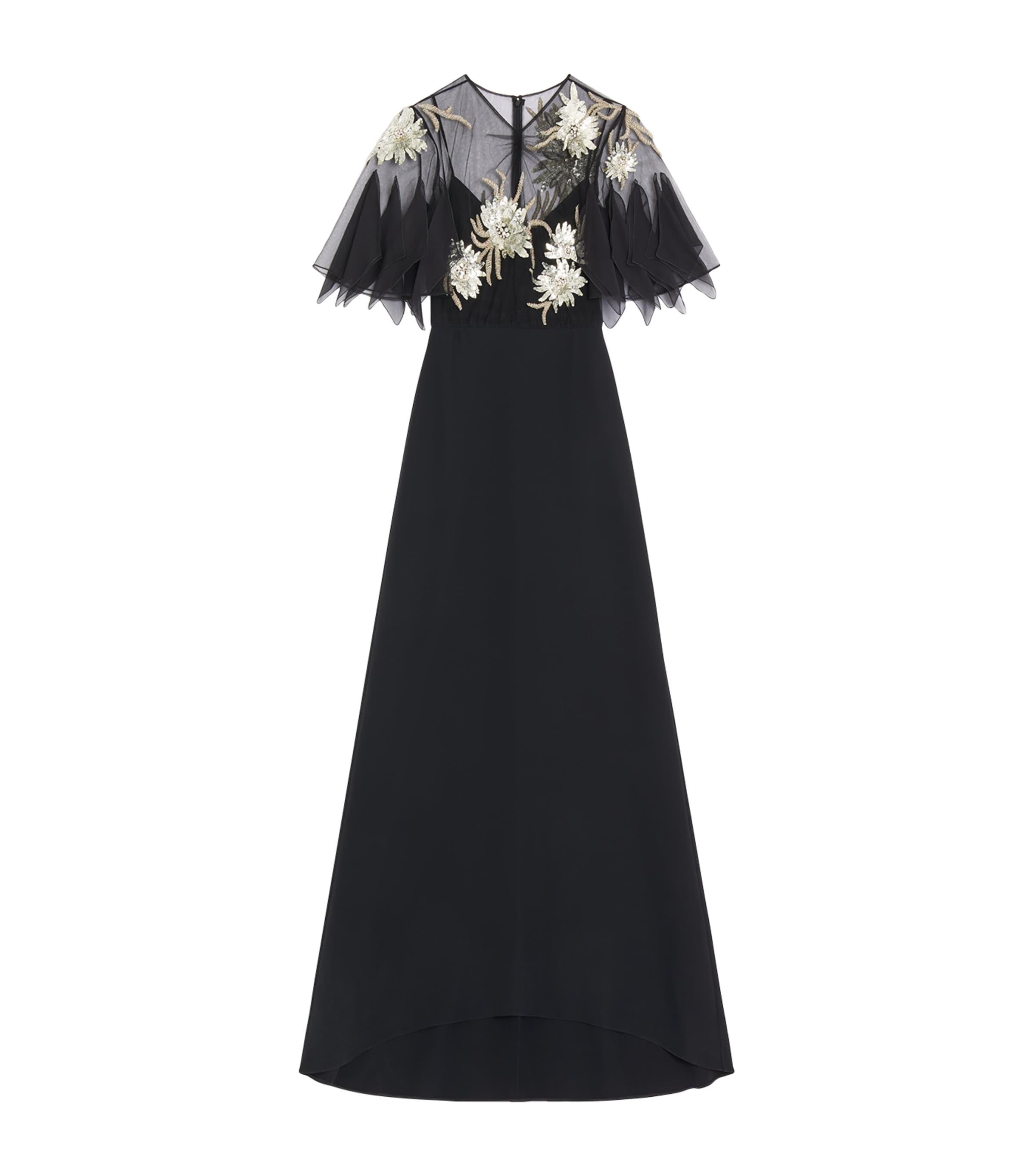 Valentino Embellished Silk Cady Gown by VALENTINO